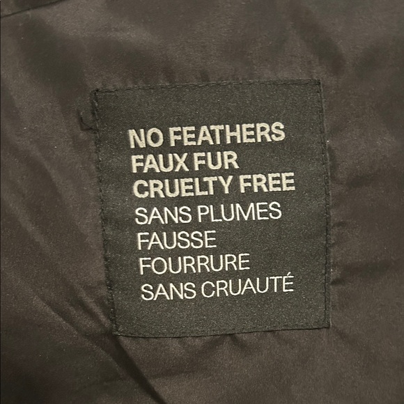 Noize Kristel Black Hooded Parka Winter Coat size S - Picture 9 of 12